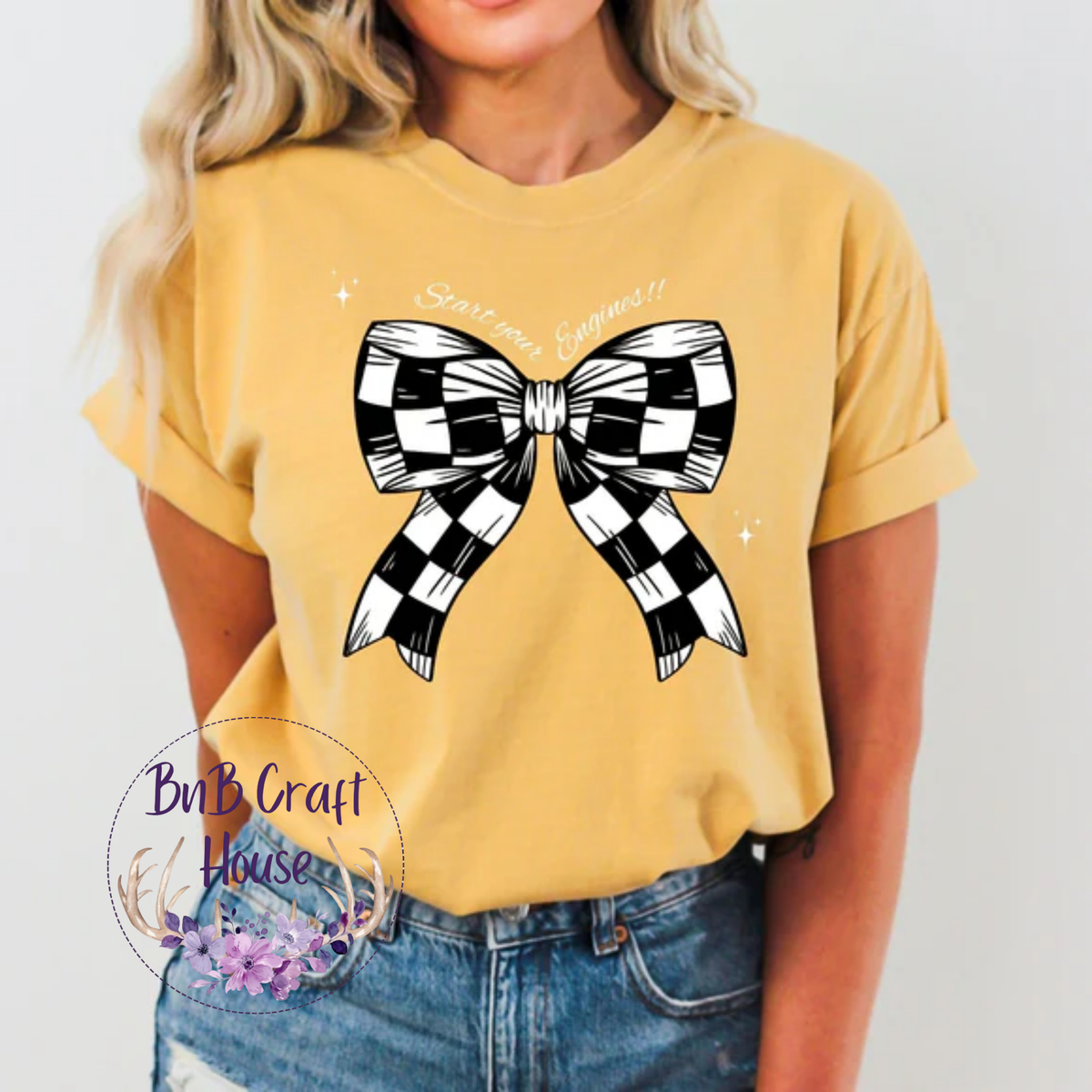 Racing Start Your Engines Bow
