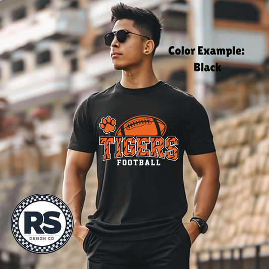 New Richmond Tigers - Tigers Football w/ Paw