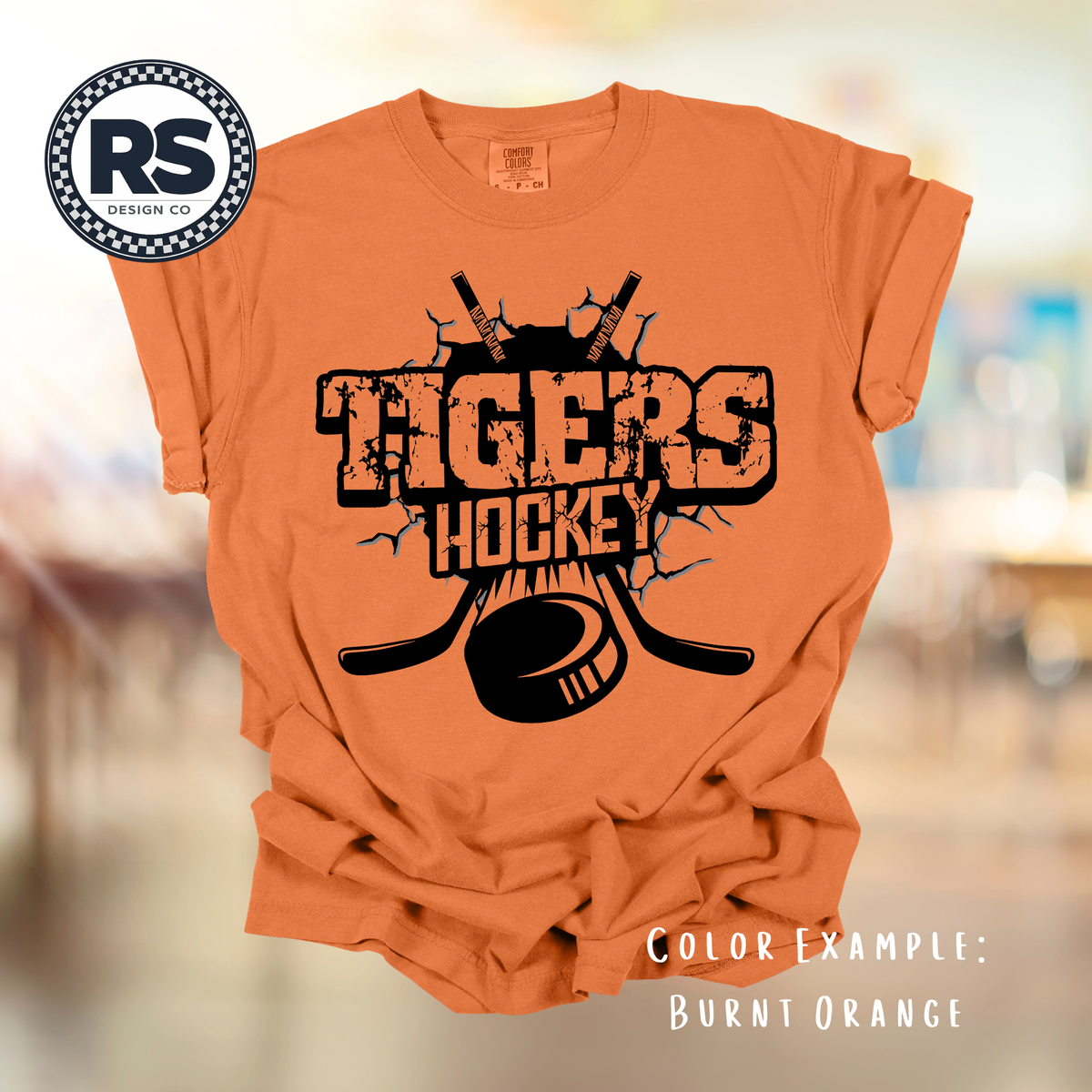 Tigers Hockey with Puck