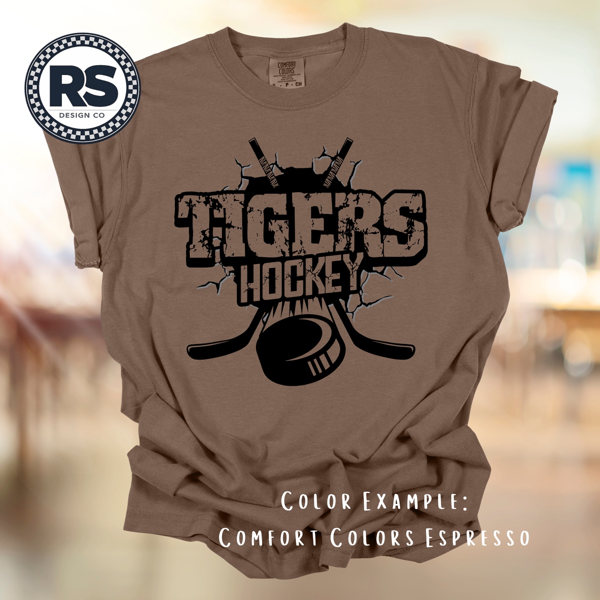 Tigers Hockey with Puck
