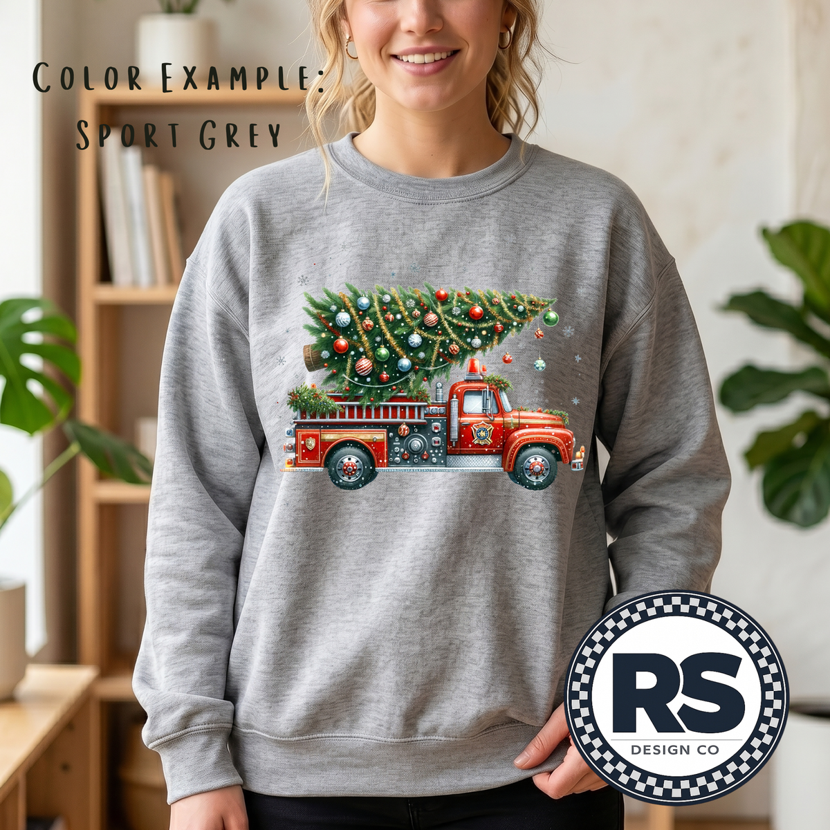 Christmas 2026 - Firetruck w/ Christmas Tree