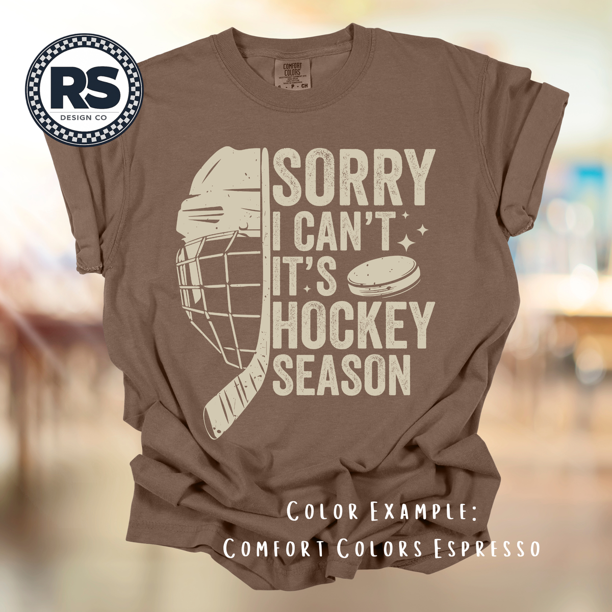 Sorry Cant Its Hockey Season