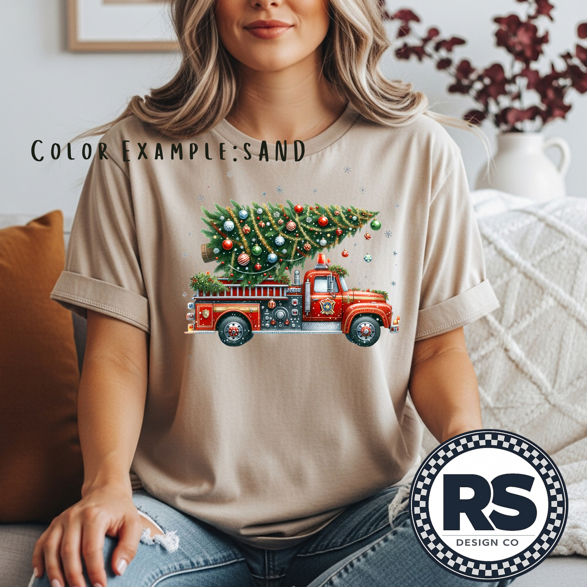 Christmas 2026 - Firetruck w/ Christmas Tree