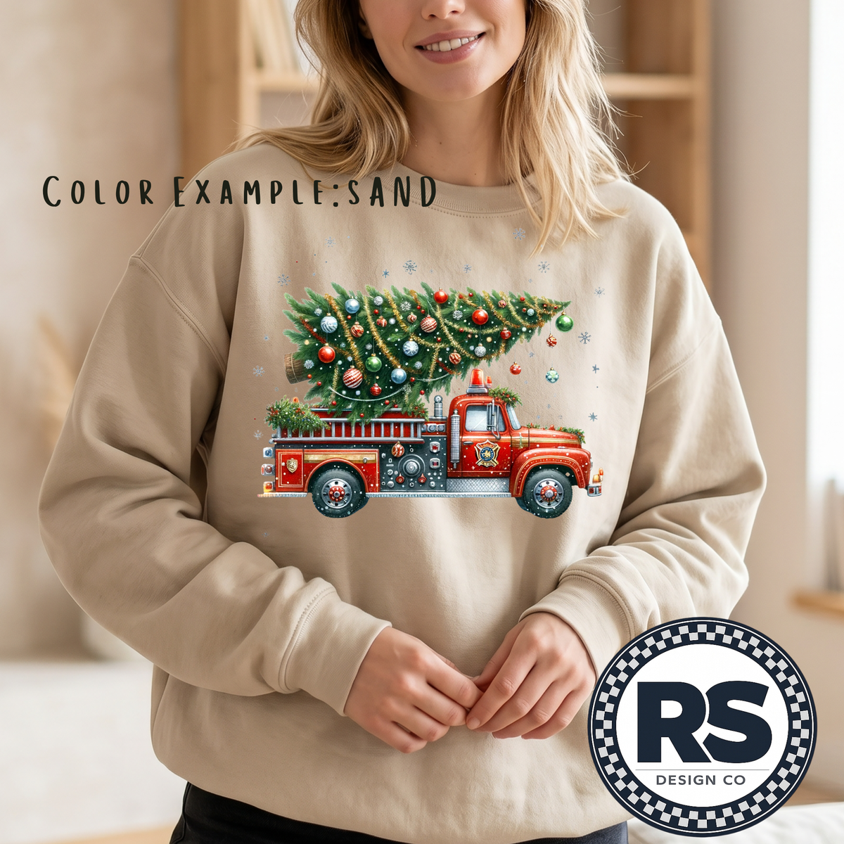 Christmas 2026 - Firetruck w/ Christmas Tree