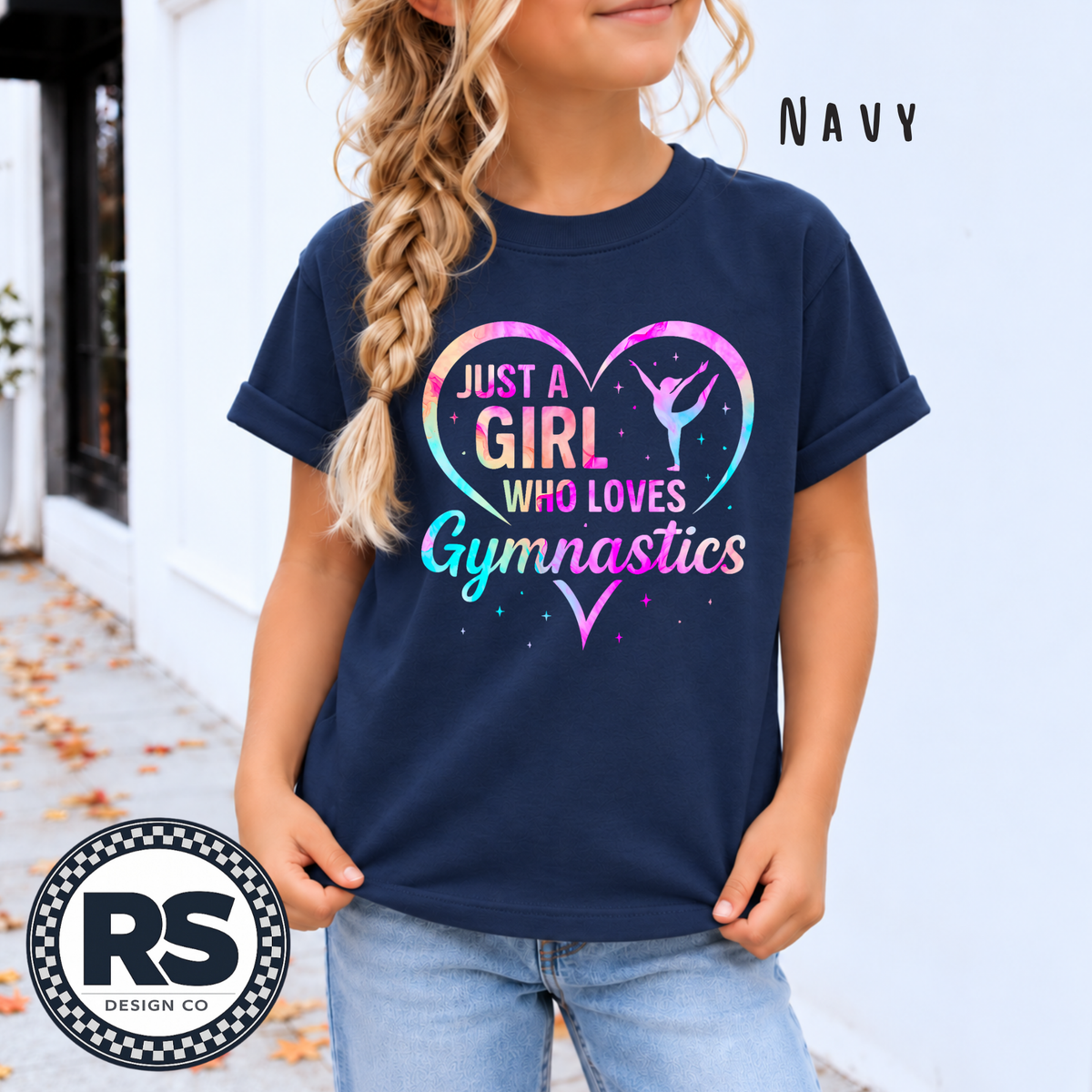 Just A Girl Who Loves Gymnastics (Heart)