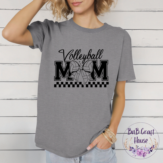Volleyball Mom with Bow