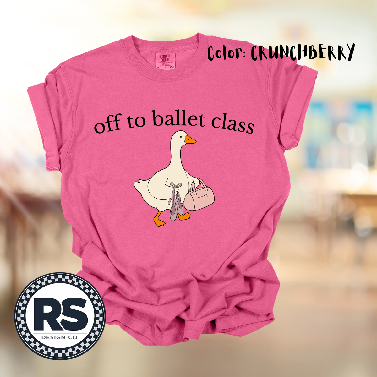 Off to ballet class